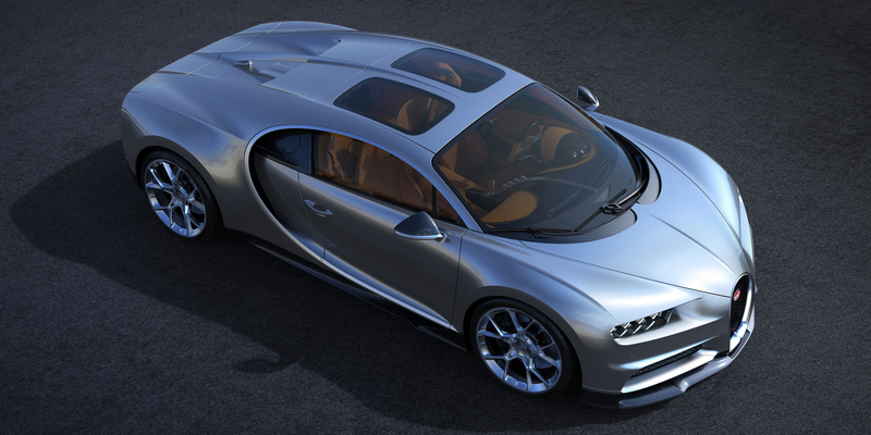 Illustration for article titled Bugatti Chiron's New 'Sky View' Lets Me See the Spot They're Holding for Me in Heaven